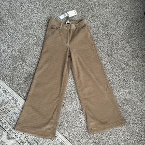 NWT Industry Republic Clothing Soft Cordoroy Wide Leg Pants sz 6